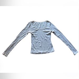 Brandy Melville white Long Sleeve Tee size OS